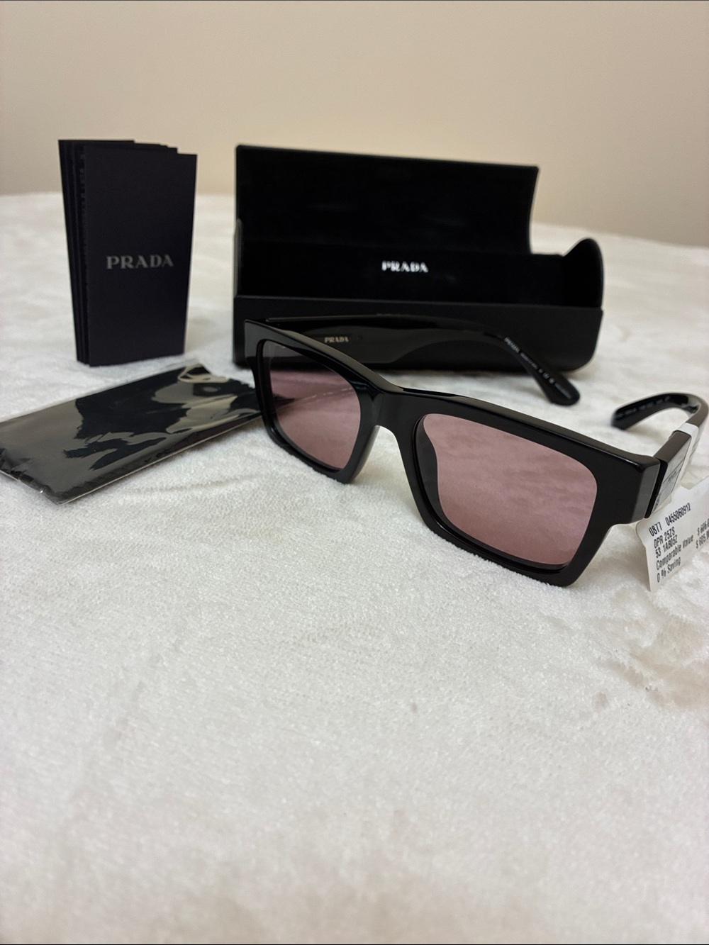 Prada PR257S Polarized Sunglasses. NWT. Full Inclusion
